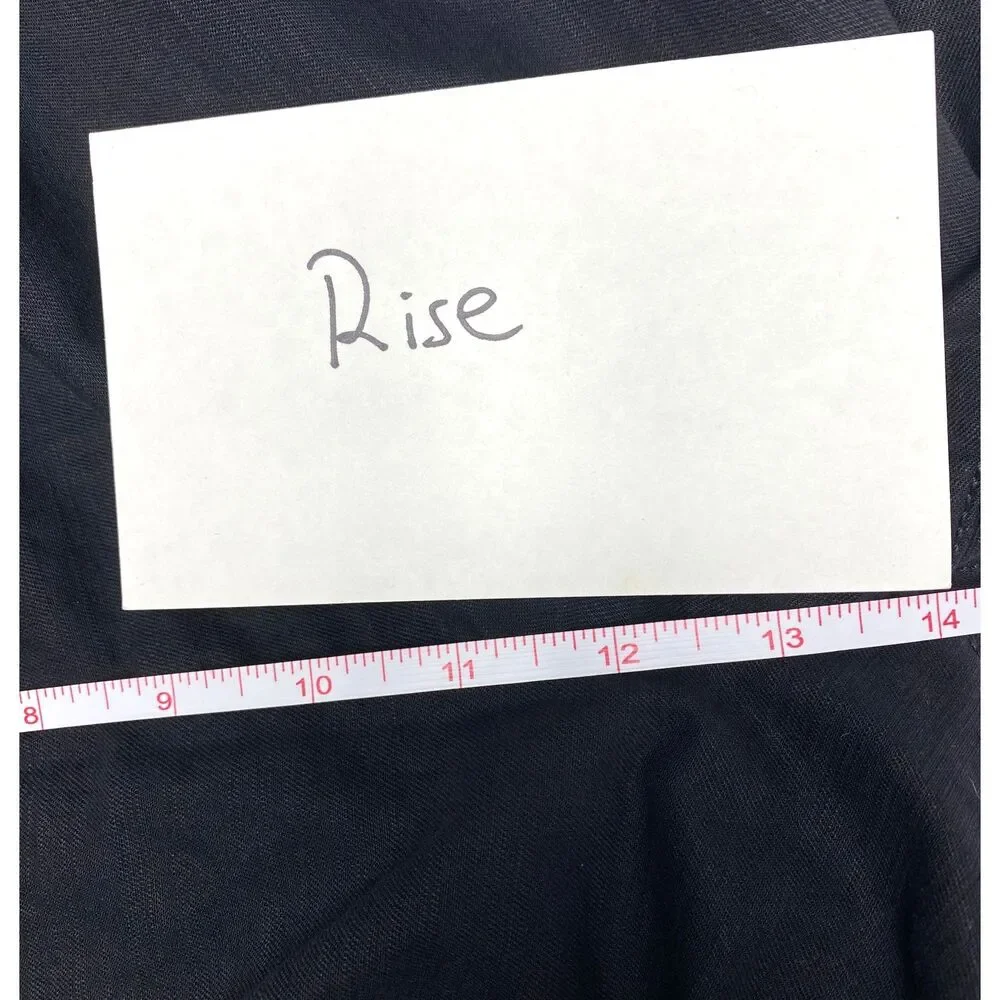 Lane Bryant The Softest Short Cotton Blend Black Pull On Drawstring Sz 18/20 - Picture 6 of 9